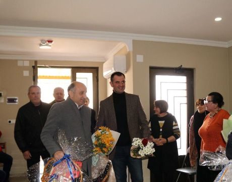 გიორგი ალადაშვილმა 3 მარტი ხანდაზმულთა სათნოების სახლის ბენეფიციარ ქალბატონებს მიულოცა