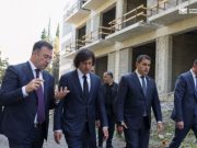 საქართველოს პრემიერ-მინისტრი ირაკლი კობახიძე გურჯაანში კულინარიული კოლეჯის მშენებლობის პროცესს გაეცნო