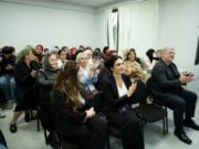 გიორგი ალადაშვილი და ალექსი ფიცხელაური ახმეტის მუნიციპალიტეტის სოფელ წინუბნის საჯარო სკოლაში ახალგაზრდებს შეხვდნენ