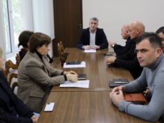 გურჯაანის მუნიციპალიტეტის მერმა გიორგი მაჭავარიანმა სამუშაო შეხვედრა გამართა