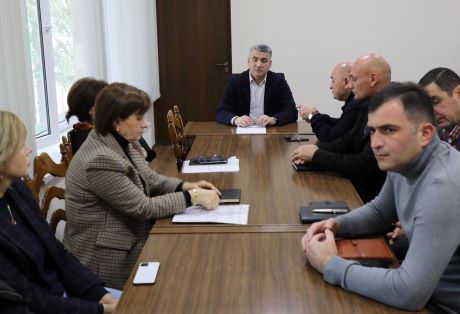 გურჯაანის მუნიციპალიტეტის მერმა გიორგი მაჭავარიანმა სამუშაო შეხვედრა გამართა