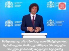 თელავში მომხდარ სტიქიაზე პრემიერმინისტრი განცხადებას აკეთებს